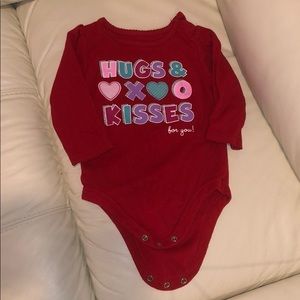 Hugs & Kisses Onesie 12 months